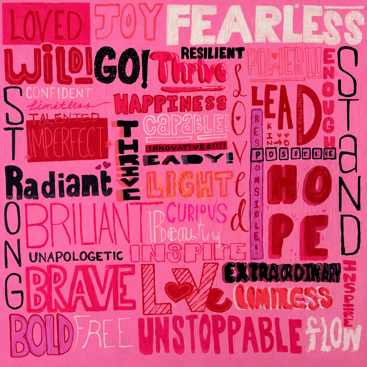 Be the Light — Word Paintings